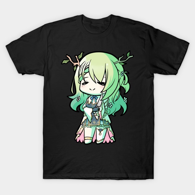 Chibi Ceres Fauna - Hololive T-Shirt by MangaXai